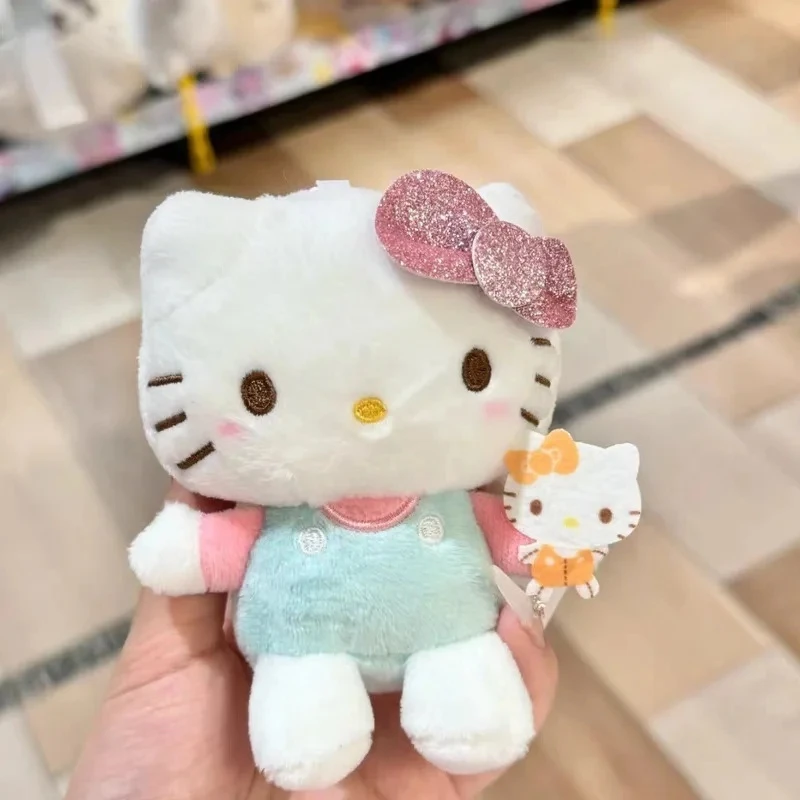 かわいいアニメ漫画キャラクターぬいぐるみキーホルダーバックパックペンダント装飾ギフト女の子の誕生日用ソフトぬいぐるみ動物おもちゃ