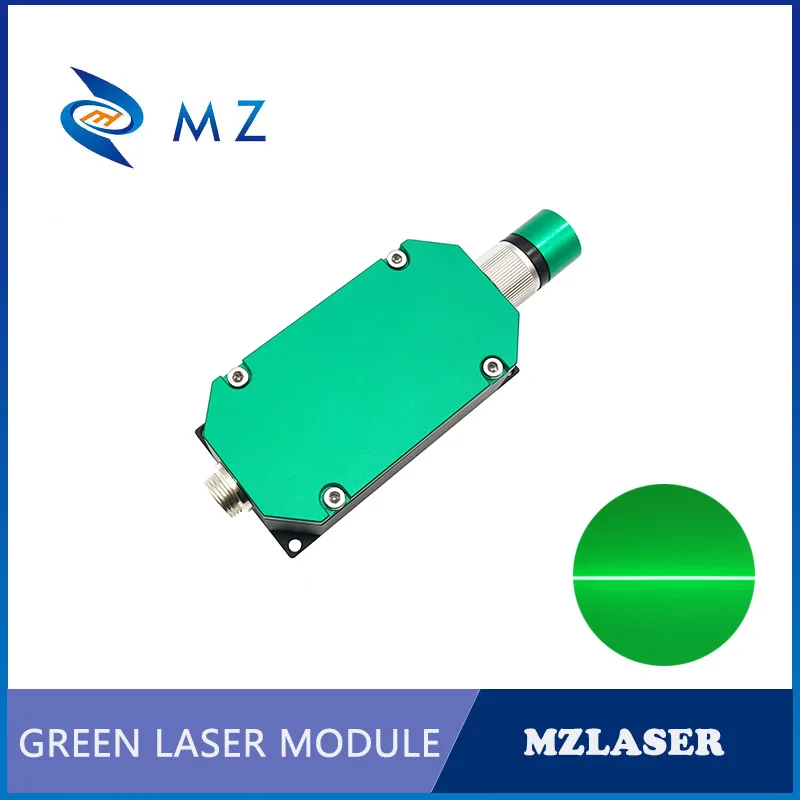 Imagem -06 - Alto Brilho cw Linha Verde Módulo de Diodo Laser Foco Ajustável 520nm Lente do Poder 500mw Longa Vida Classe Industrial