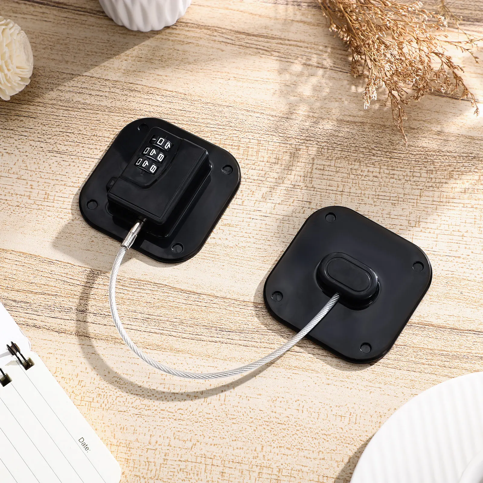 

Child Safety Lock Password Fridge Cabinet Drawer Closet Door Lock Code for Refrigerator Freezer Cupboard Secure At Home