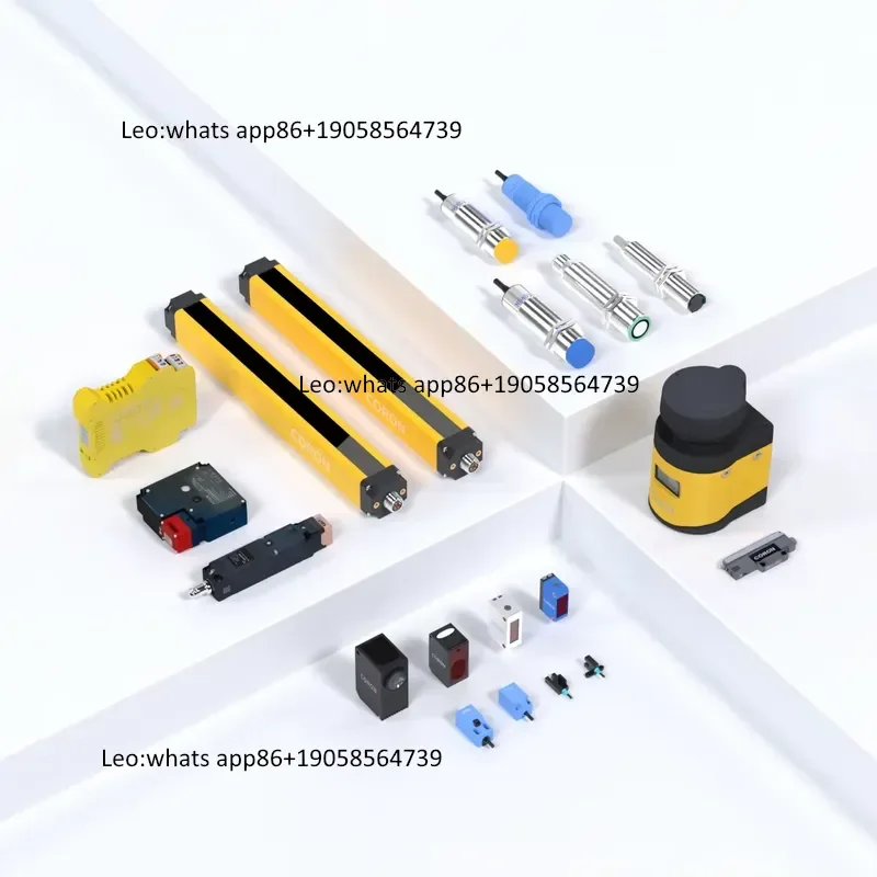 Composants d'automatisation de sécurité industrielle Capteurs photoélectriques Capteurs de proximité Barrières lumineuses de sécurité Relais de sécurité