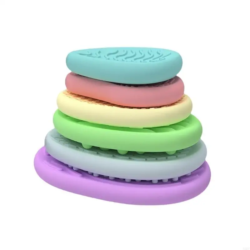 

J2HF Sensory Activity Stone Colorful Fidgets Calm Down Toy for Children Fidgets Toy