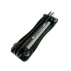 Raschietto per cera da sci in acrilico strumento per affilare i bordi raschietto per Snowboard regolabile in larghezza