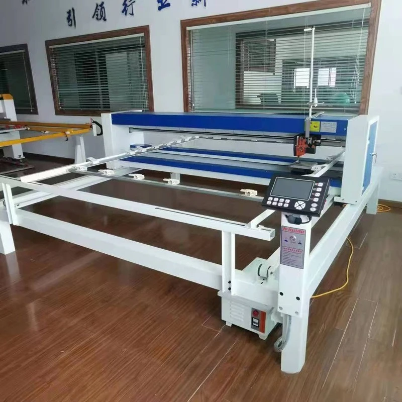 Full servo high-speed computerized quilting machine, mattress quilting machine, quilt single needle quilting machine