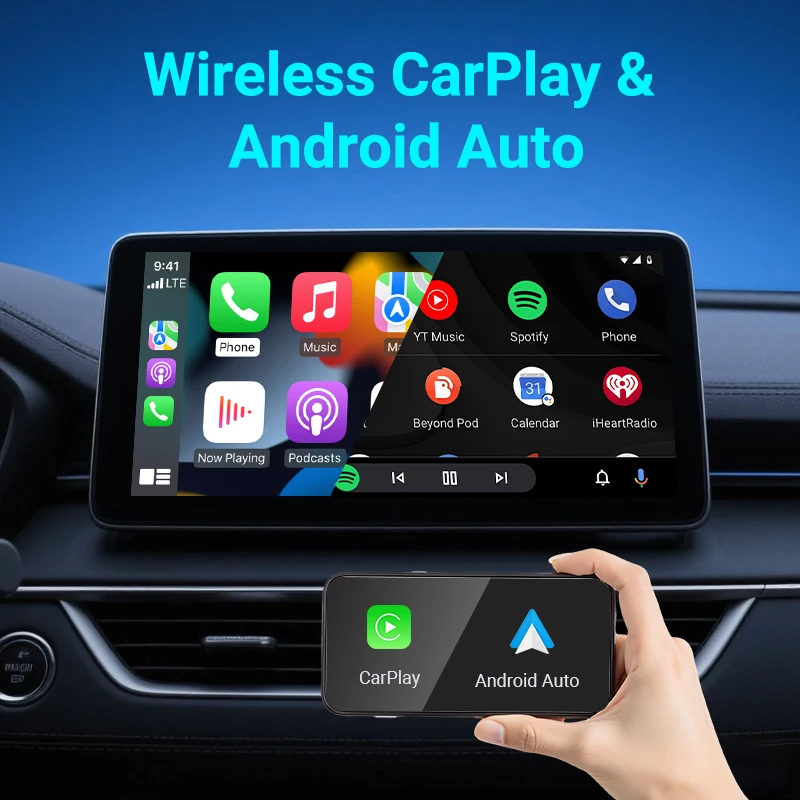 محول XUDA New Mini السلكي إلى CarPlay اللاسلكي وAndroid Auto 2in1 مناسب لـ 99% من السيارات الأصلية مع carplay/auto سلكي #4