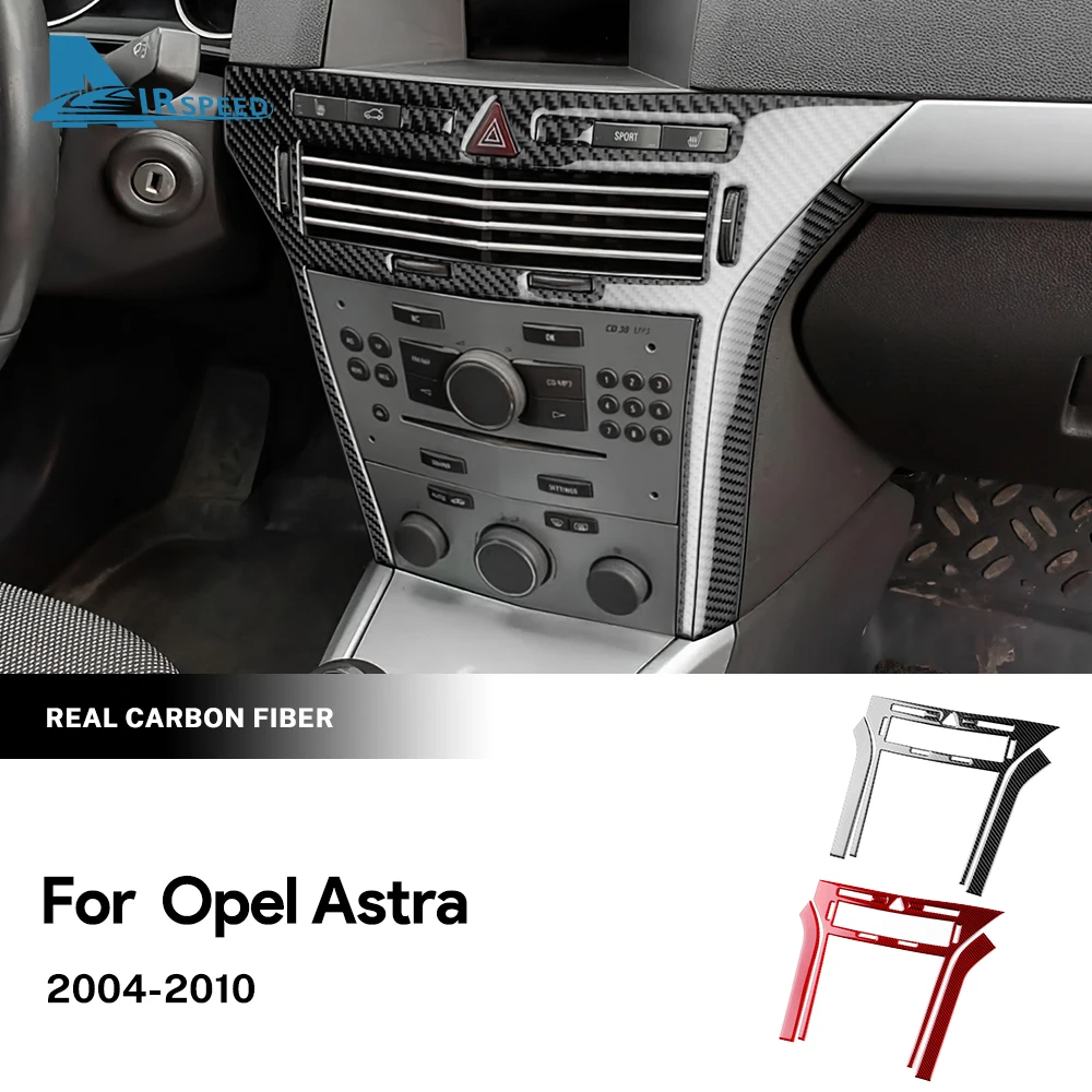 

Real Soft Carbon Fiber Sticker For Vauxhall Opel Astra H MK5 2004 2005 2006 2007 2008 2009 2010 LHD RHD Car Gear Shift Panel