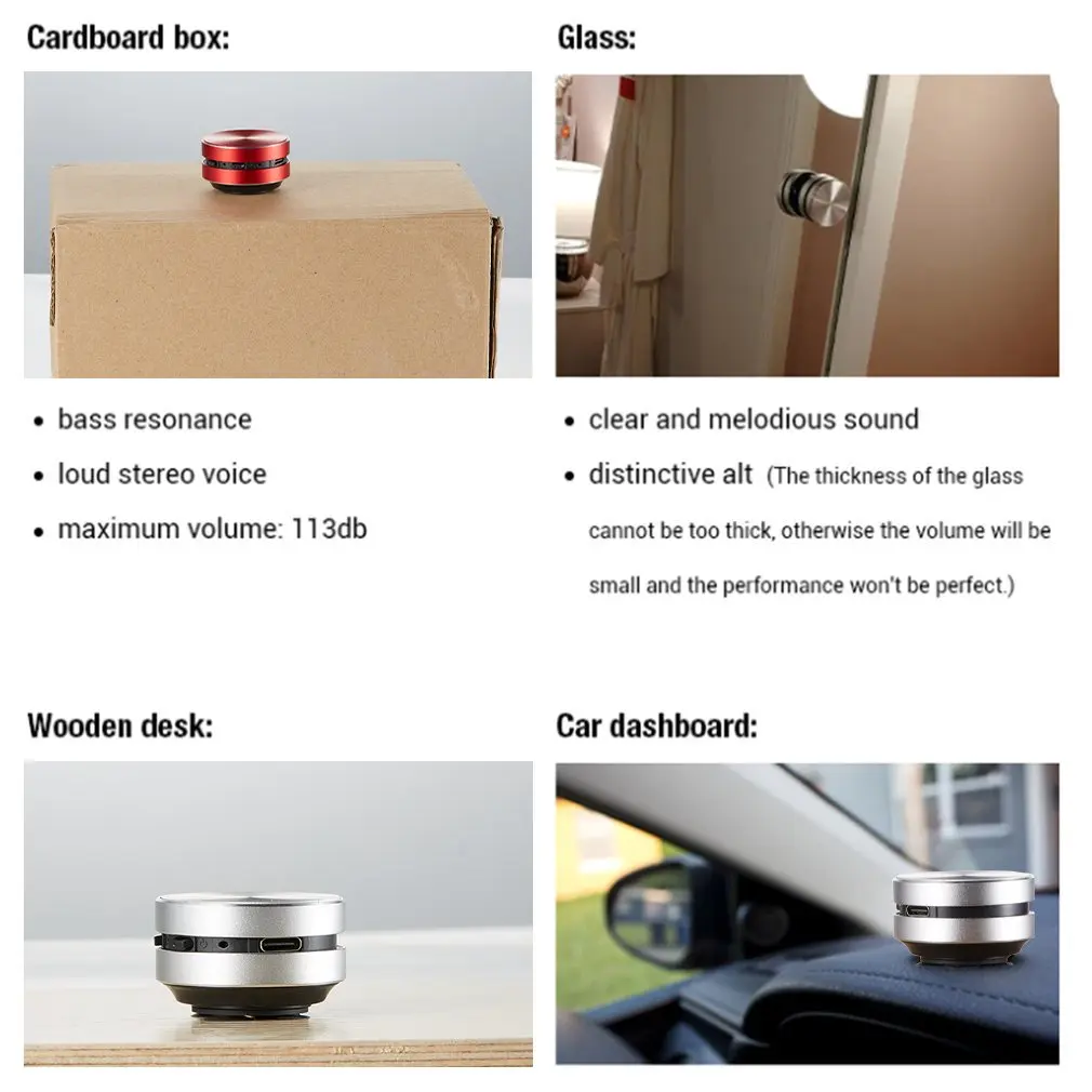 Portable Bone Conduction Speaker Wireless Mini Stereo Sound Creative  Compatible Bone Conduction Speakers Hummingbird Sound Box