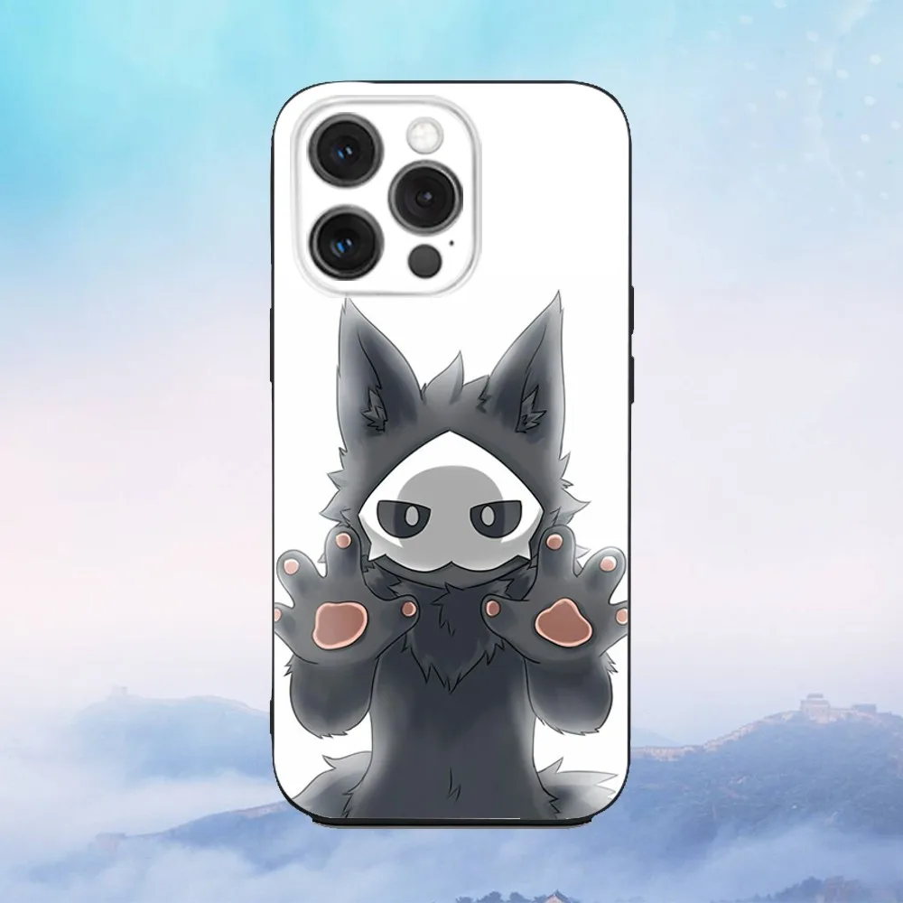 P-Puro는 iPhone 16,15,14,13,12,11,Pro,X,XS,Max,XR,Plus,Mini 소프트 블랙 커버용 모피 게임 전화 케이스를 변경했습니다.