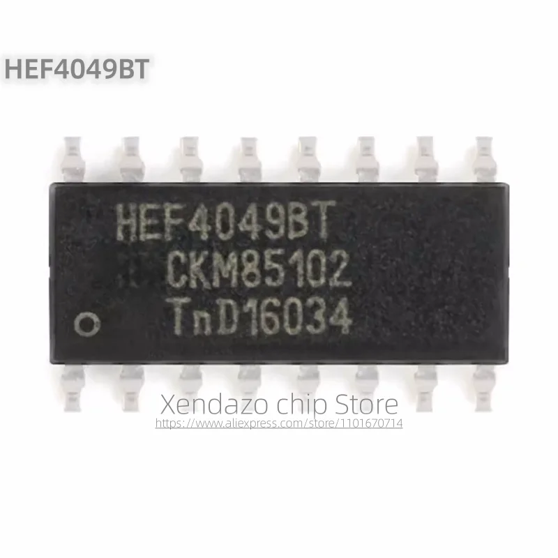 10pcs/lot HEF4049BT SOP-16 package Original genuine Six high current output inverting buffer chips