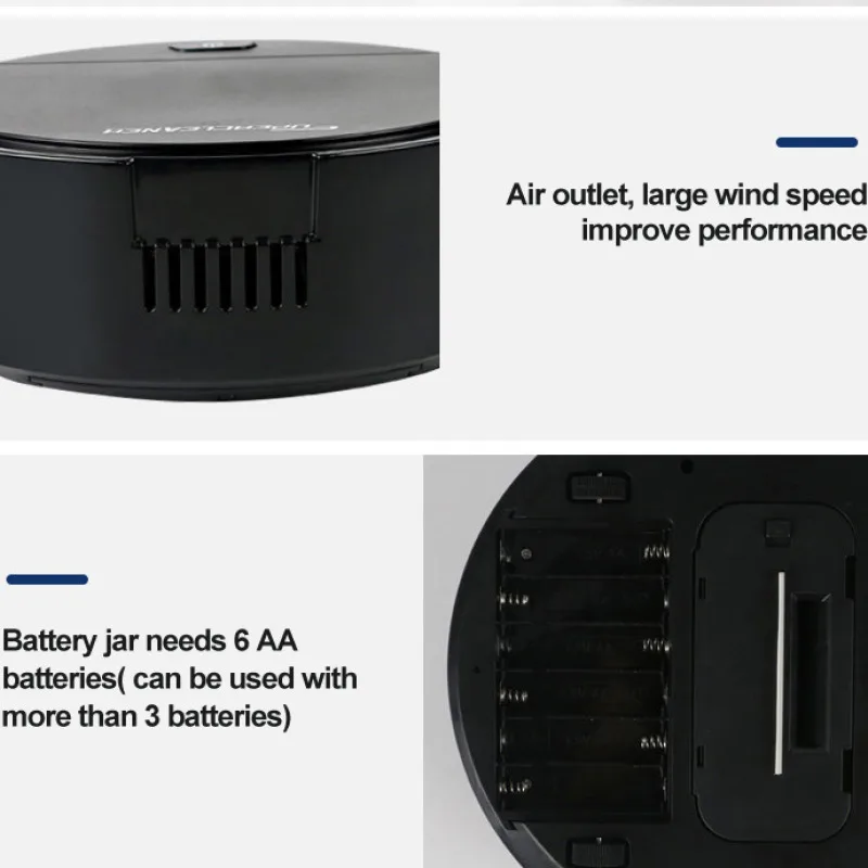 Robô Inteligente Aspirador, Casa Totalmente Automático, Carregamento USB