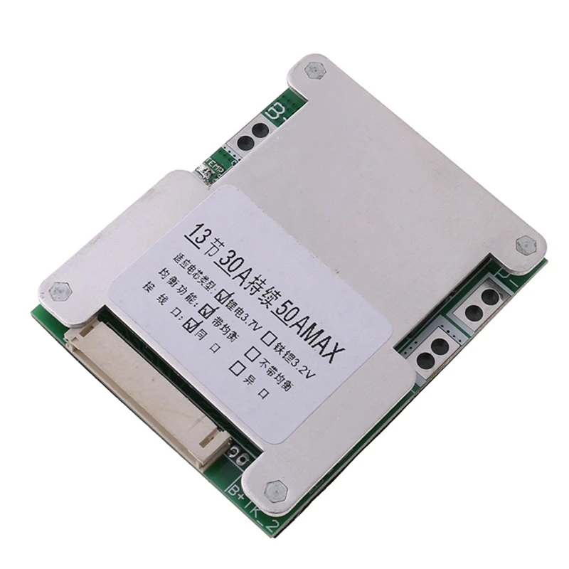 احترافي PCB للوحة حماية لخلية بطارية ليثيوم أيون 18650 مع وظيفة التوازن 13S 48V 50A 18650 للمنزل
