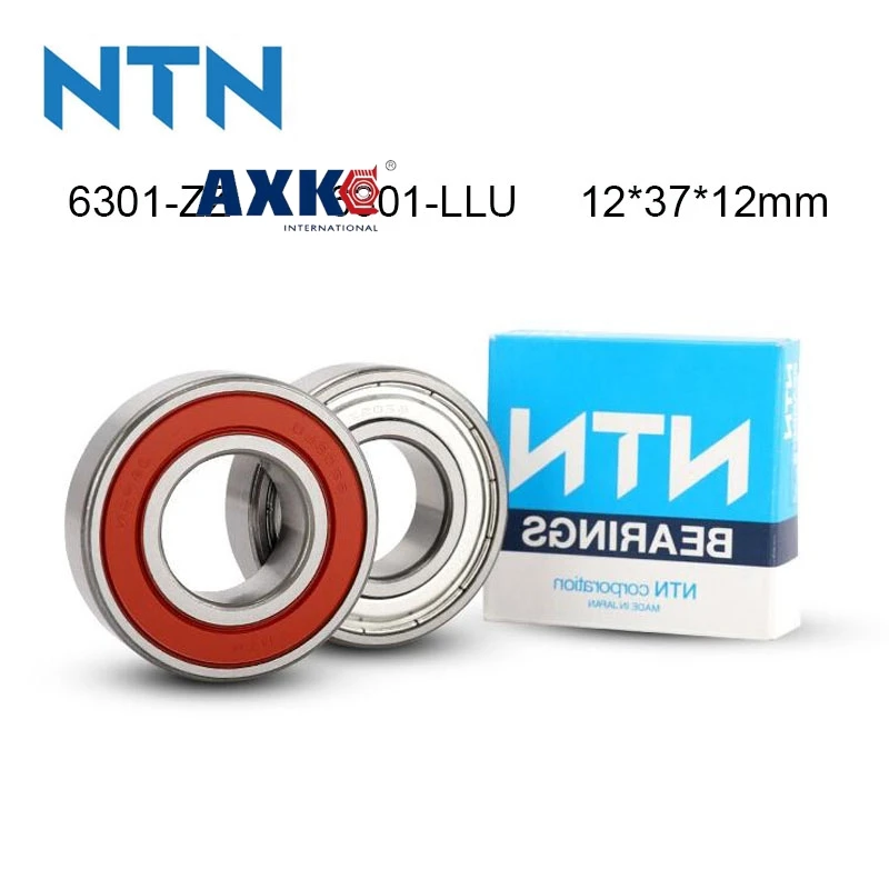 

Japan 100% NTN Original Bearing 5/10Pcs 6301-ZZ 6301-LLU ABEC-9 Ball Bearing 12x37x12mm High Speed Deep Groove 6301 Ball Bearing