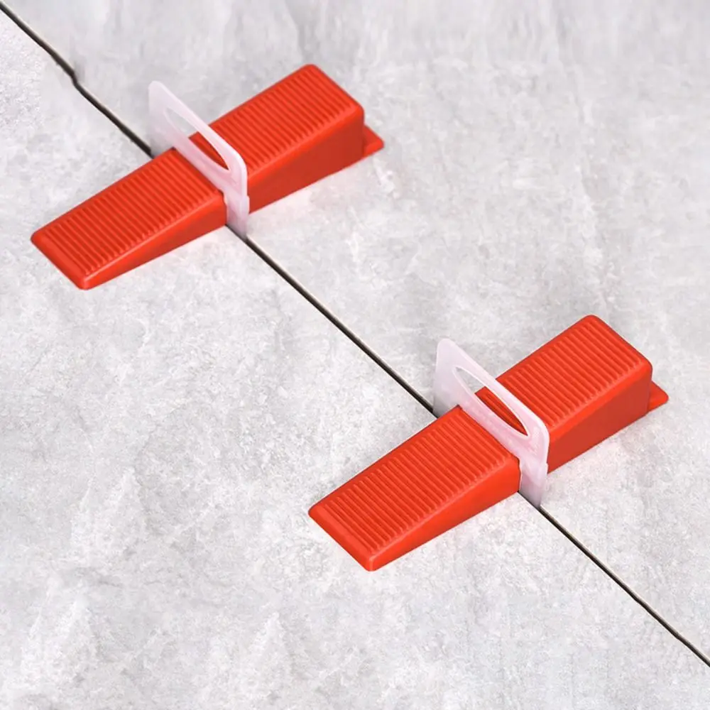 100pcs New Thickened Ceramic Leveler DIY Professional Alignment Spacers Clamp Reusable Flooring Wall Level Construction Tools