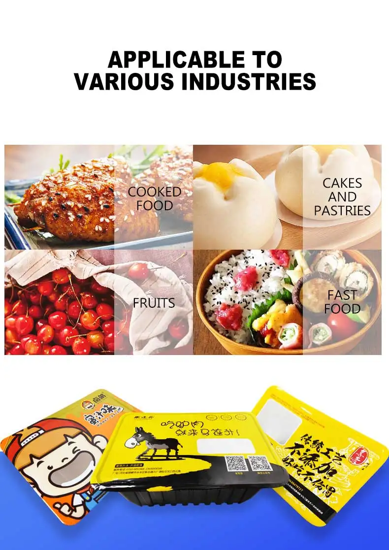 

Commercial Fast Food Packaging Machine Manual Box Package Sealing Machine Box Sealer Emballage Nourriture
