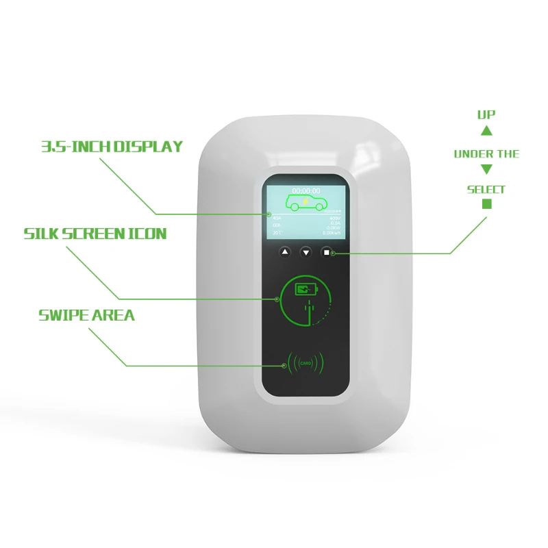 Водонепроницаемое зарядное устройство SKYGLE Wallbox EV, 11 кВт, 3 фазы, тип 1, J1772, AC380V, 5 м, кабель 32A для зарядки электромобилей