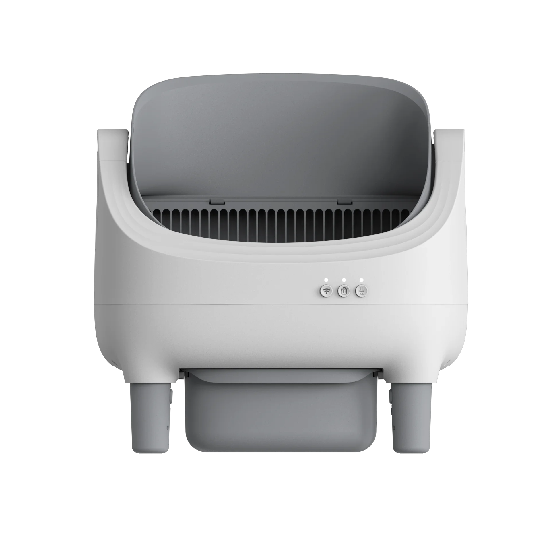 

STLF Factory Wholesale Smart Open Top Automatic Plastic Cat LitterS Box Easy Clean Cat Toilet Weight Cat LitterS Box Accessories