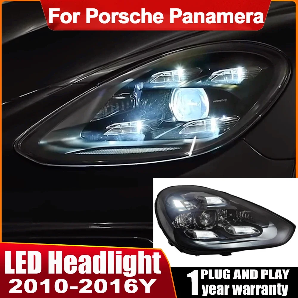 

Front Head Light For Porsche Panamera 970.1 970.2 Old to New 2010-2016 Upgrade 2022 Matrix LED Headlights High quality Car Lamps