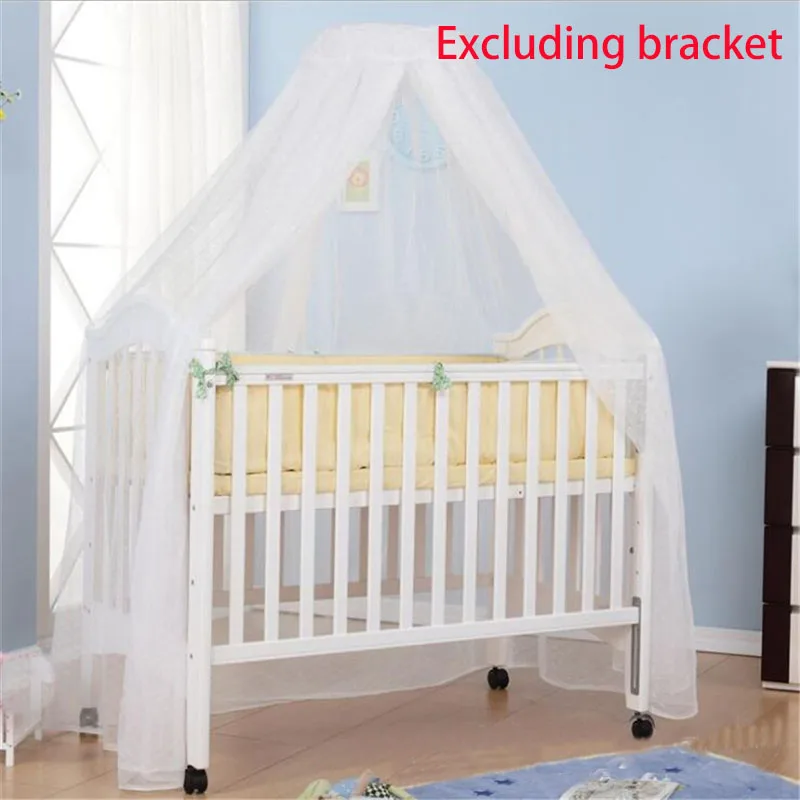 

Сетка от комаров для детской кроватки, складная дышащая сетка с кружевом, навес в Королевском Стиле для детских кроваток