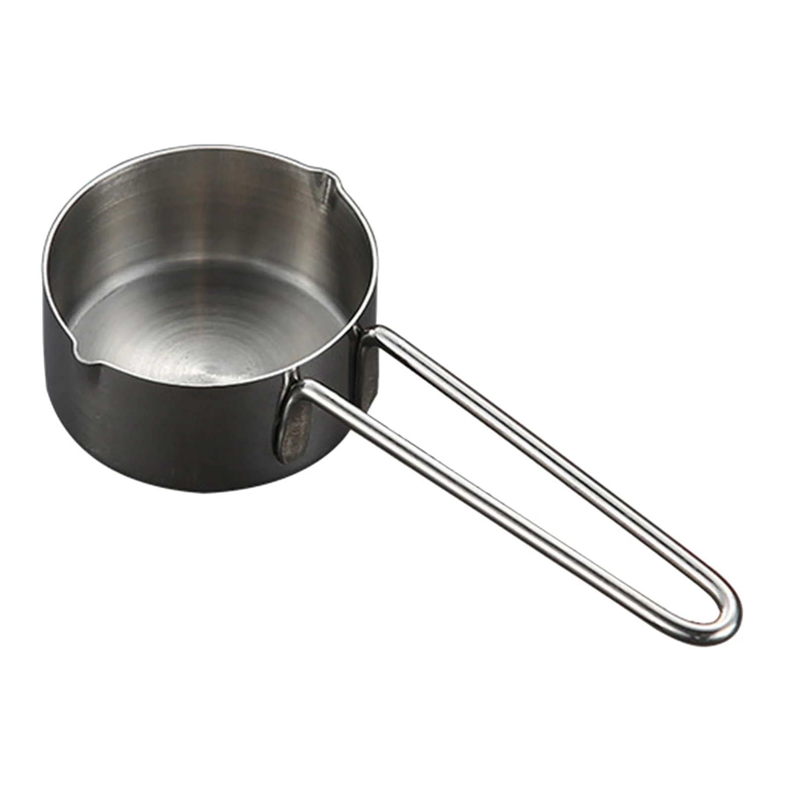 

Small Stainless Steel Measuring Spoon Smooth Texture Comfortable Handle Coffee Spice Seasoning Scoop Kitchen Tool