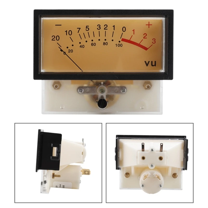 High Accuracy VU-Meter Header Audio-DB Level Header Power Amplifier-Level Meter Ammeter Measuring Instrument Tool DropShipping