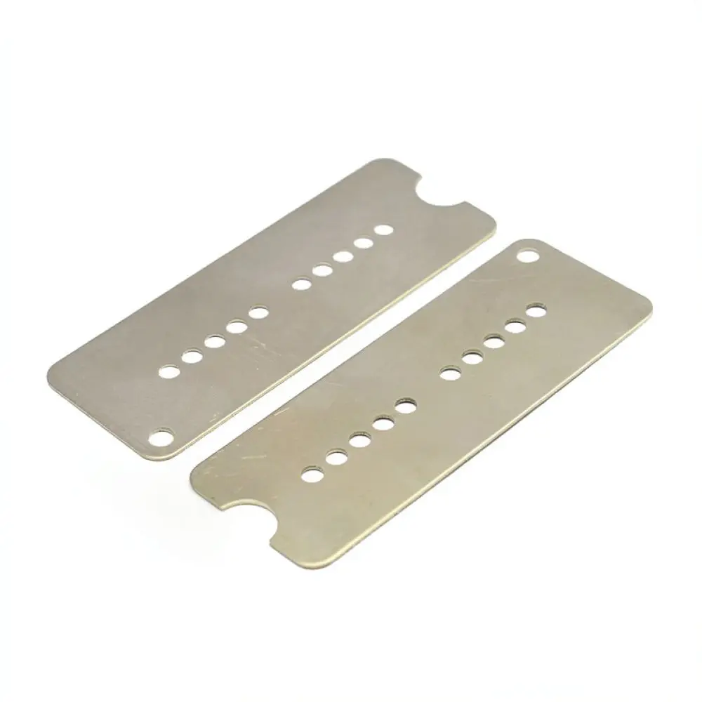 P90 Pickup Baseplate Nickel Silver Electric Guitar Part For Coil Support And Hardware Maintenance Projects Reliable