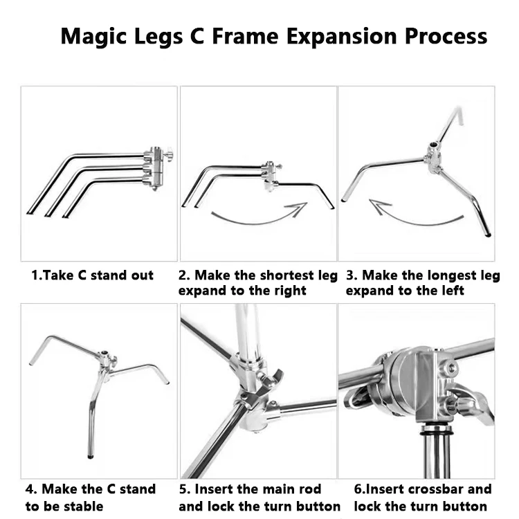 المهنية الثقيلة اطلاق النار ترايبود مصباح ليد حامل قبضة طقم أذرع تبريد C حامل سرقة ضوء ترايبود 11.5 قدم ضوء حامل LT-330SS