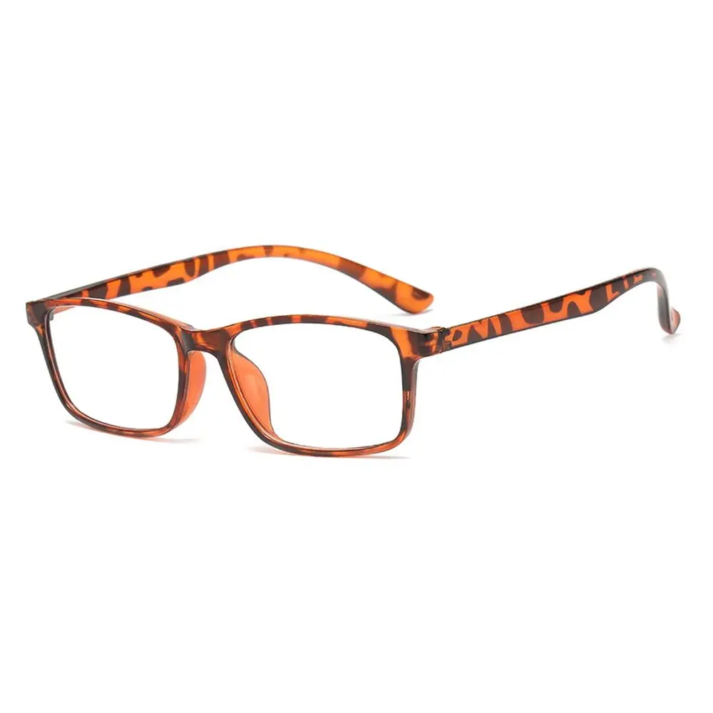 Leopard Print Reading Glasses Anti-Blue Light Reading Glasses Urltra-Light Eye Protection Men Women Elegant Eyeglasses +100 +400