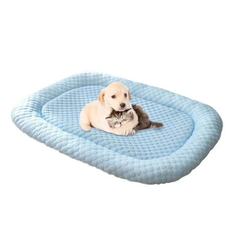 Cat Cooling Mat Breathable Dog Sleeping Pad Cat Nest Cushion Dog Crate Mat Dog Mat Summer Pad Cooling Beds for Summer