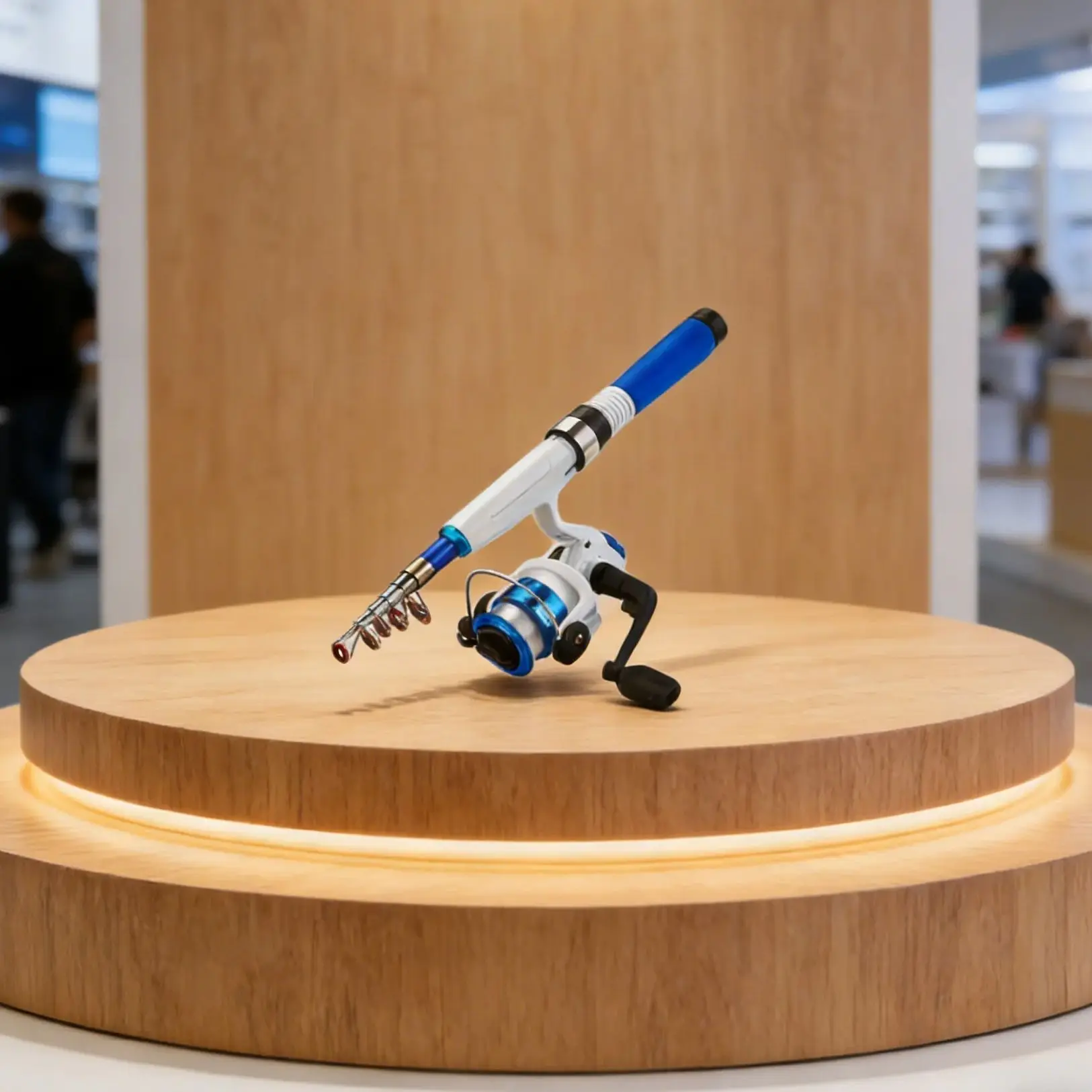 ポータブル釣り竿伸縮式ミニ旅行釣り竿-eva-ハンドル付きリール釣具アクセサリー