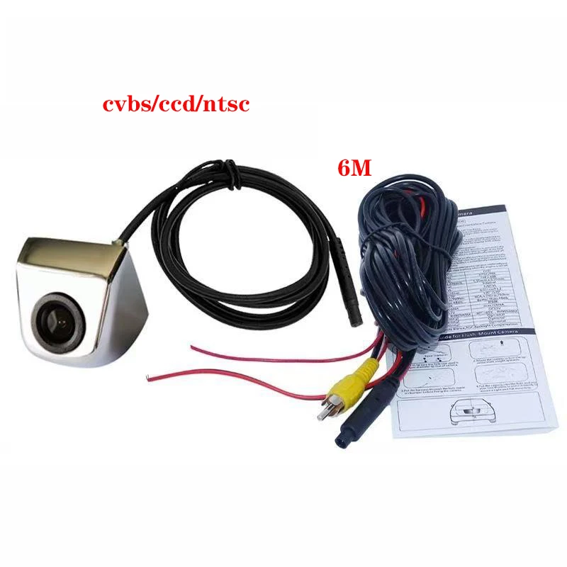 4-Pin 1080P Car Reversing Camera CCD CVBS 170° Wide-Angle Car Reversing Image Camera Full HD Night Vision Camera