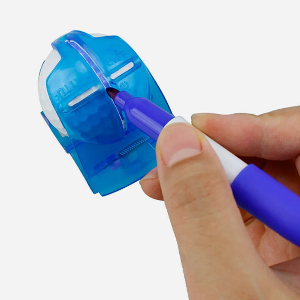 

2pcs Golf Ball Marker Premium Plastic Clamp Design For Pickup Outdoor Use Marking Alignment Tool Golfing Accessories