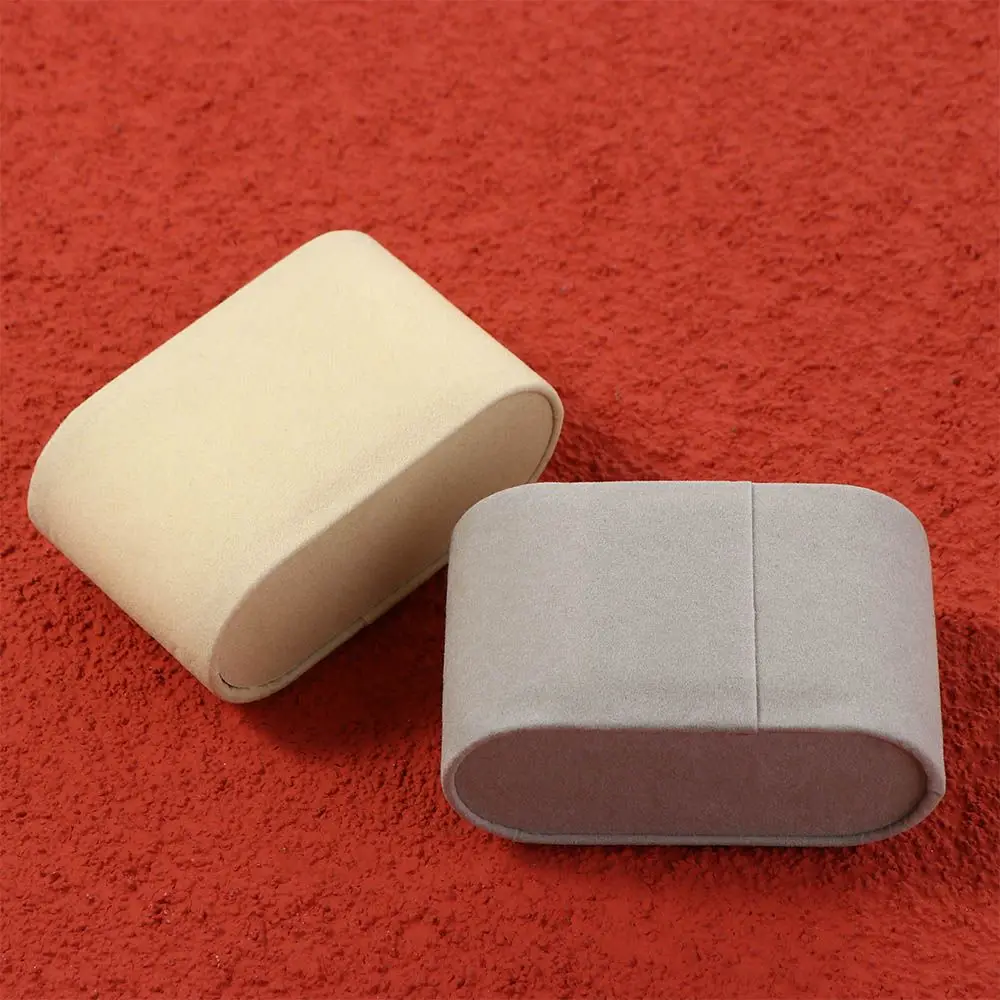 Elegante y sólido para caja de almacenamiento portátil para mujeres y hombres, almohadas de reloj coreano, soporte de exhibición de pulsera, almohadilla de exhibición de brazalete Simple