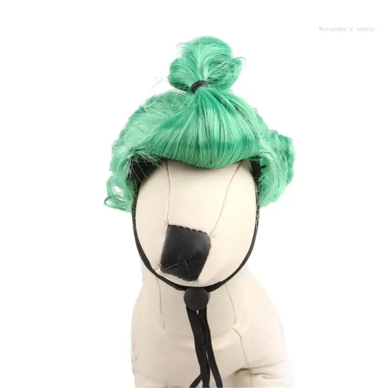 

Carnivals Performances Pet Wigs Prank Wigs for Cat Dress up Photography Supplies