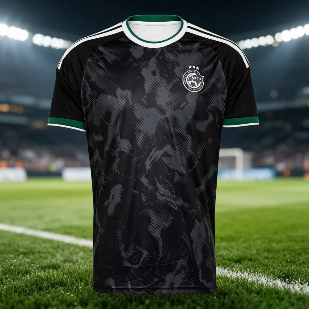 NEUES Maccabi Haifa 3D-Druck Fußballtrikot für Herren, Sommer-Sportbekleidung für Fußballfans, Modische Schnelltrocknende Kleidung, Unisex-Familien-Kinder-T-Shirts – Detail 3