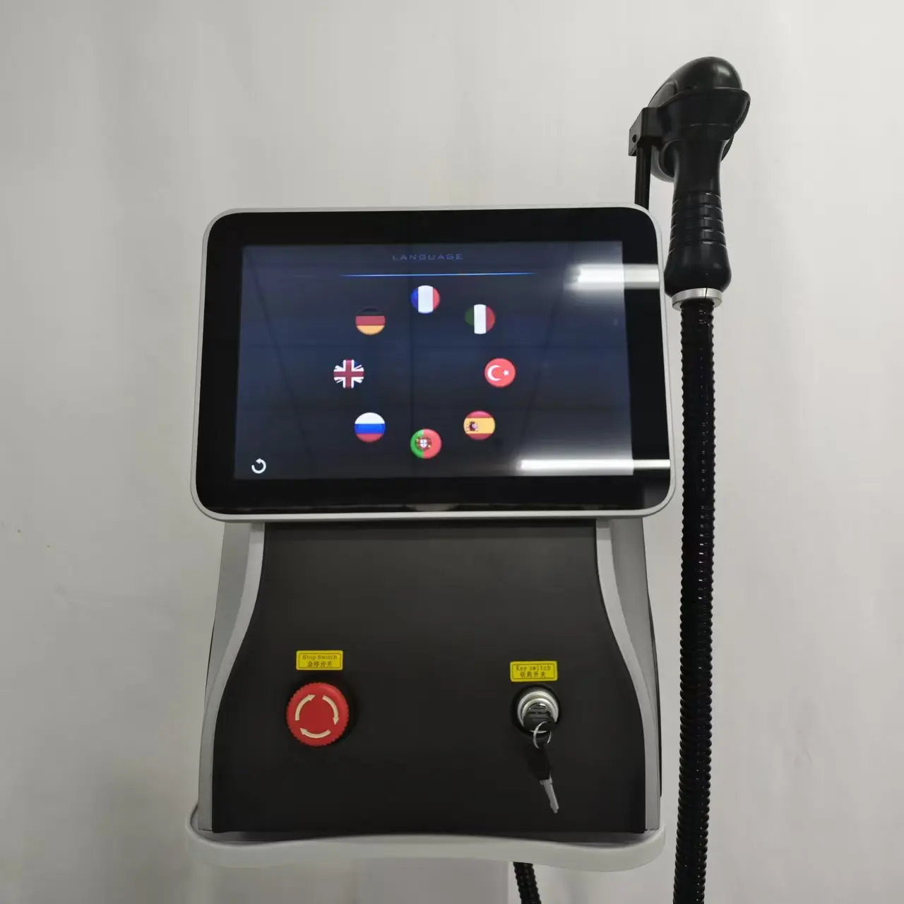 Professional Diode Laser 3Waves 5000W 10Target Strip Ice Titanium Hair Removal Machine Portable 808 755 1064 Alexandrite Device