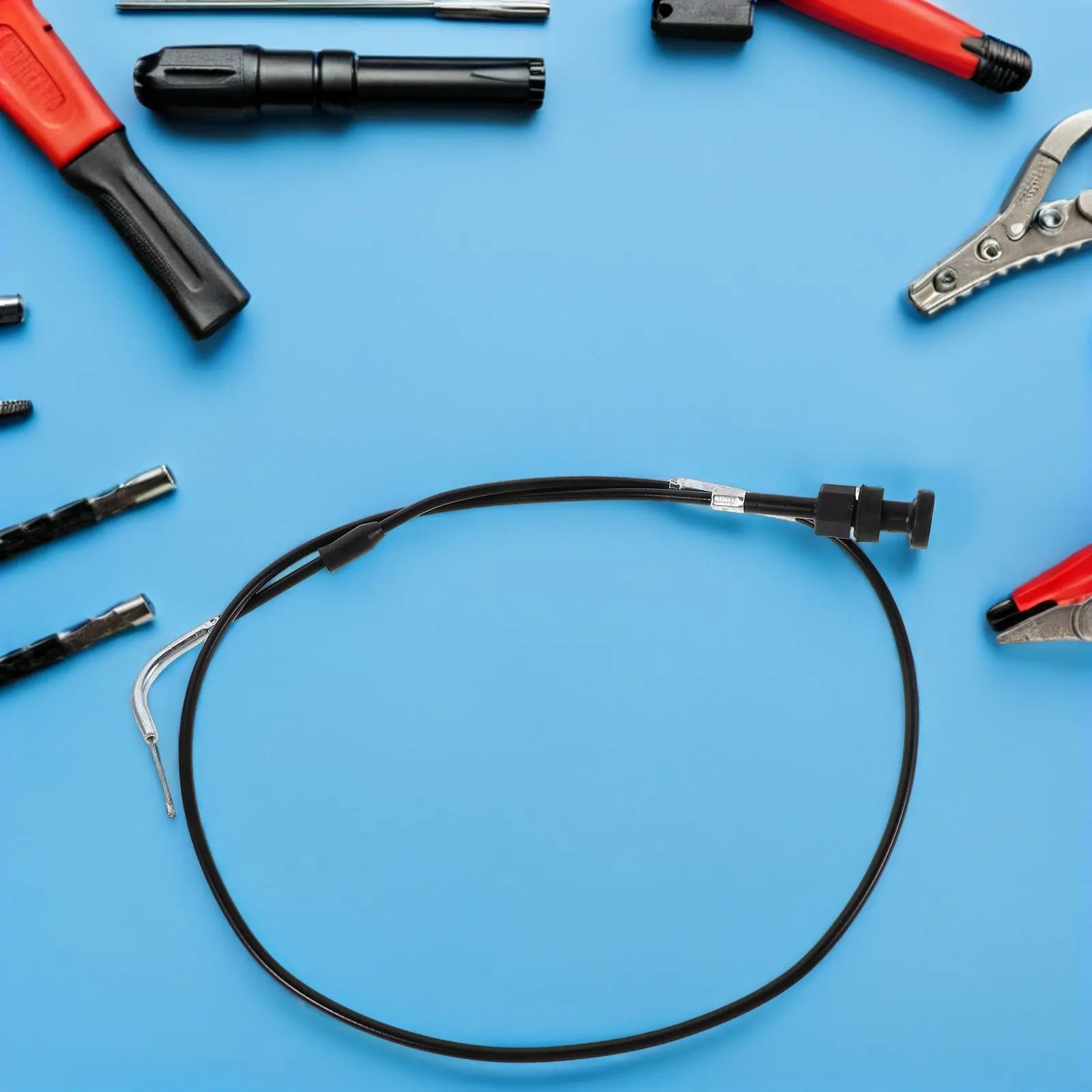 Universal Carburetor Choke Cable Manual Pull Replacement for Atv Utv Dirt Bikes Compatible 400 Choke Cable Push Pull