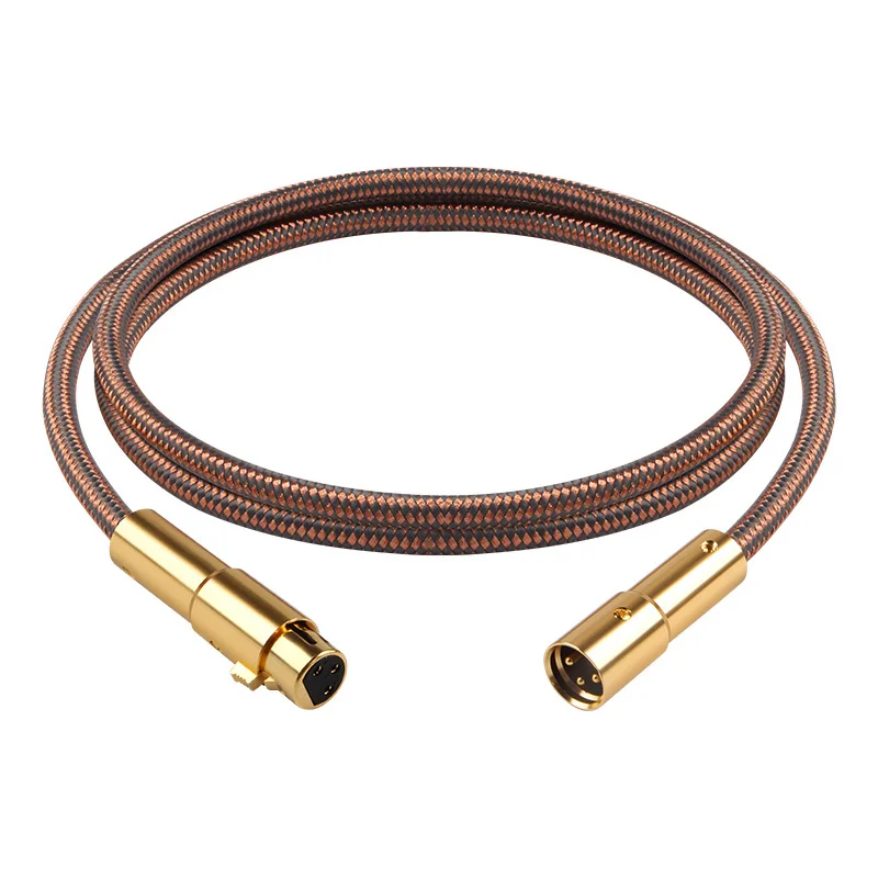 Accuphase 40th Anniversary Edition XLR Male Female Balance Cable Fever Pure Copper Silver Plated Cannon Amplifier Audio Cable