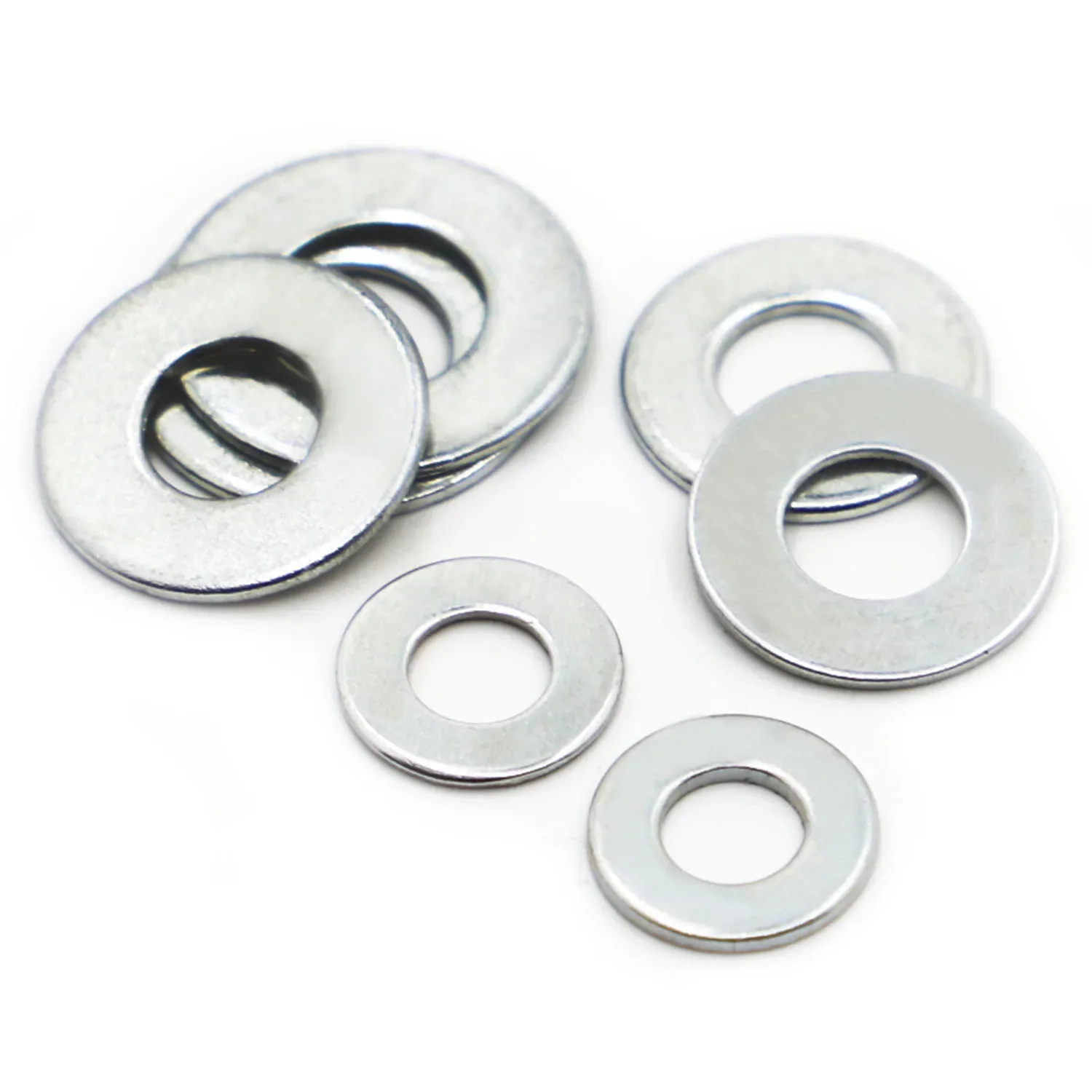 

10/100pcs GB97 DIN125 Zinc-plated Steel Flat Washer Plain Gasket M2 M2.5 M3 M3.5 M4 M5 M6 M8 M10 M12 M14 M16 M18 M20