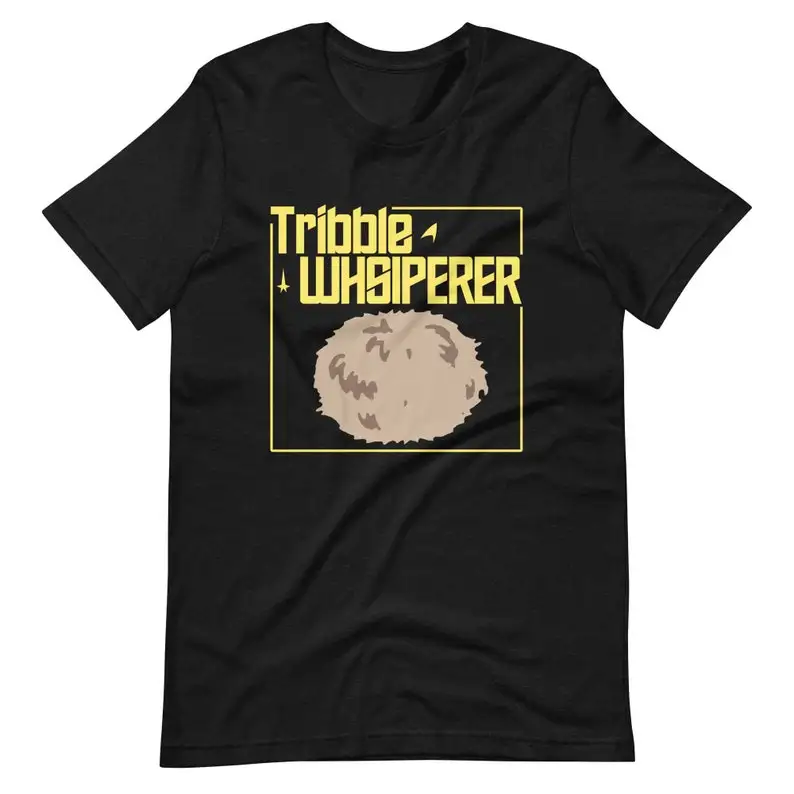 Tribble Whisperer T-Shirt Men's Cotton T-Shirt O-Neck Tees Short Sleeve Clothes Big Size