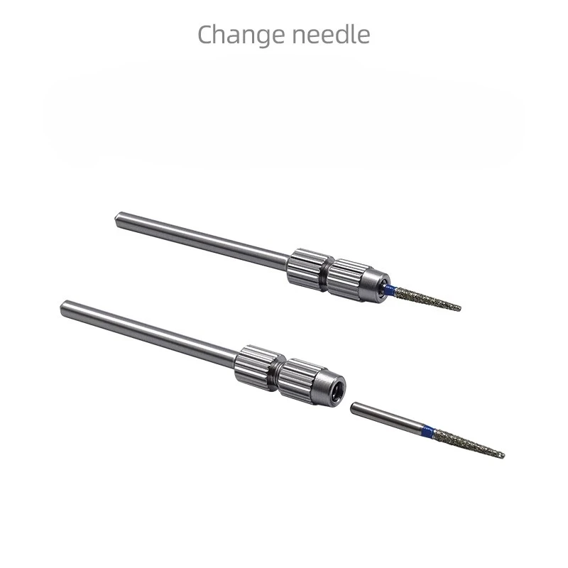 3 Pcs 2.35mm Shank Polishing Wheel Mandrels -Stainless Steel Conversion Head (2.35mm To 2/3mm) for Jewelry Rotary Abrasive Tools