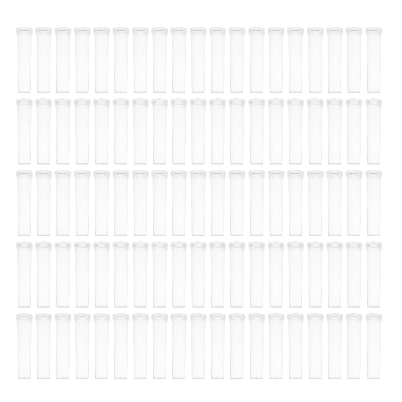 

100Pcs Transparent Floral Water Tubes Sturdy Evaporation Resistant Flower Stem Tubes for Vibrant Arrangements Home Office