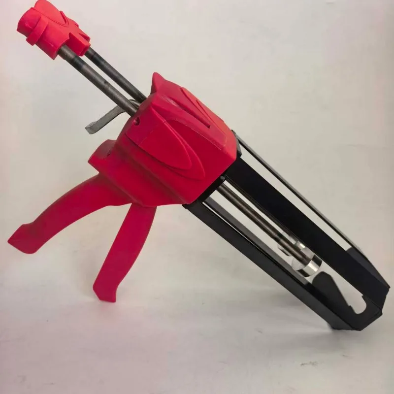 200ml 2:1 Dual Drive Two-component Caulking Gun, Labor Saving Manual Gun for Structural & Glass Sealant