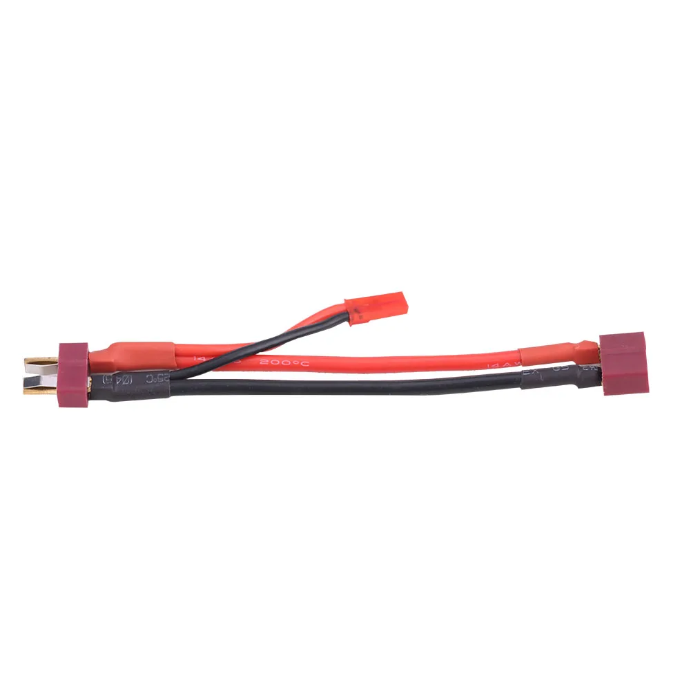 T Plug with JST Connector  T Plug with JST Plug Power Cable 18AWG Wire for Remote Control Airplane Car Boat