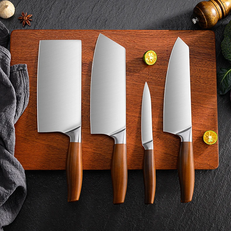 Kitchen Knife Stainless Steel Slicing Cleaver Japanese Chef Fish Cutting Vegetables Meat Cooking Knives Set Tools Kitchen Knives