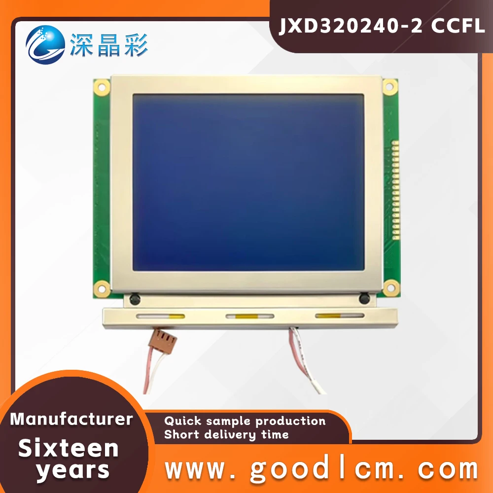 STN Negative Grid Dot Matrix LCM Display Module com retroiluminação branca, 5,1 "LCD, fornecimento de fábrica, JXD320240-2