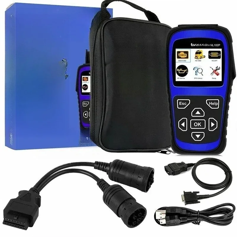 2025 hot saleTruck Diagnostic Scanner Car Code Reader Dpf Oilreset Nexas Nl102P Heavy