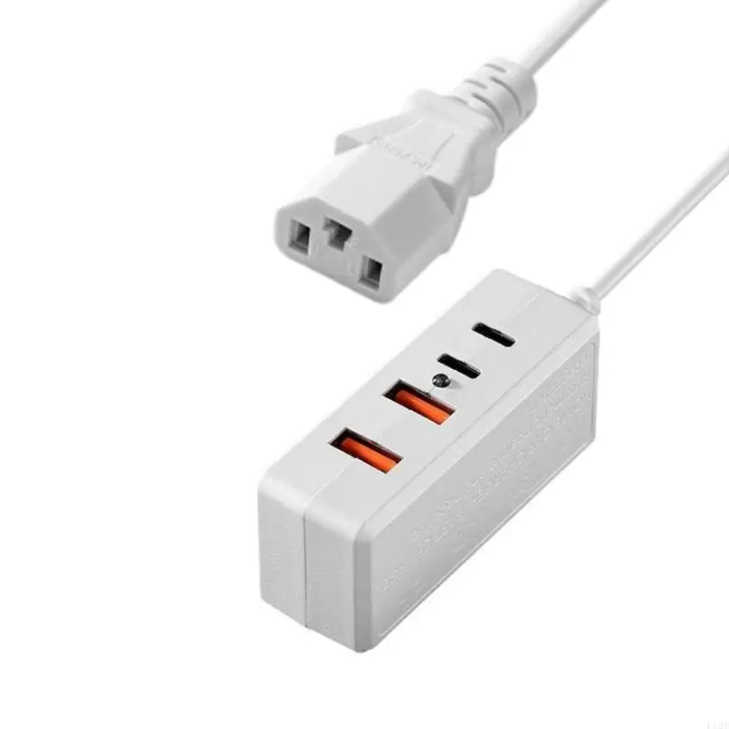 Heavy Duty 4 Port USB Type C Block For E Bike Motorcycle 12V-100V To 5V Converter With Overcurrent Protections F19E