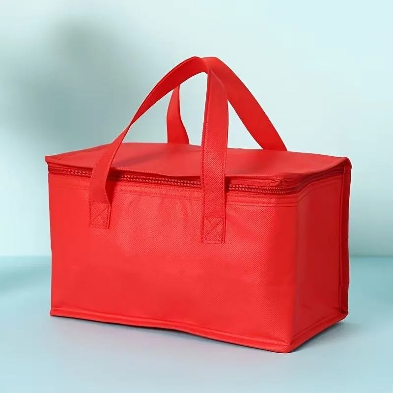 حقيبة عزل حراري محمولة قابلة للطي للنزهات الخارجية، حقيبة عزل حراري للبيرة والكوك، تخزين صندوق الغداء