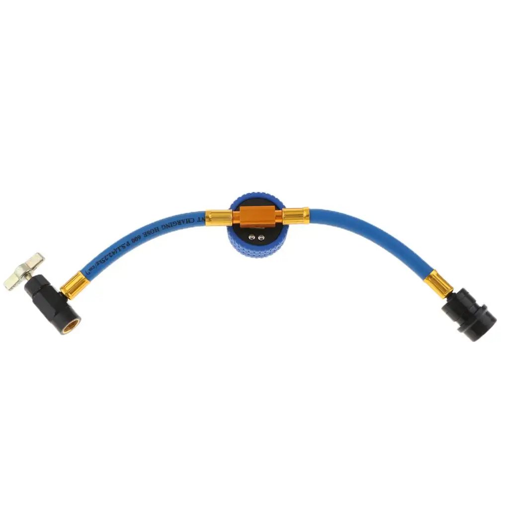 R134A Air Conditioning Recharge Measuring Hose Gauge Refrigerant Pipe Auto Car Air-conditioning Accessories