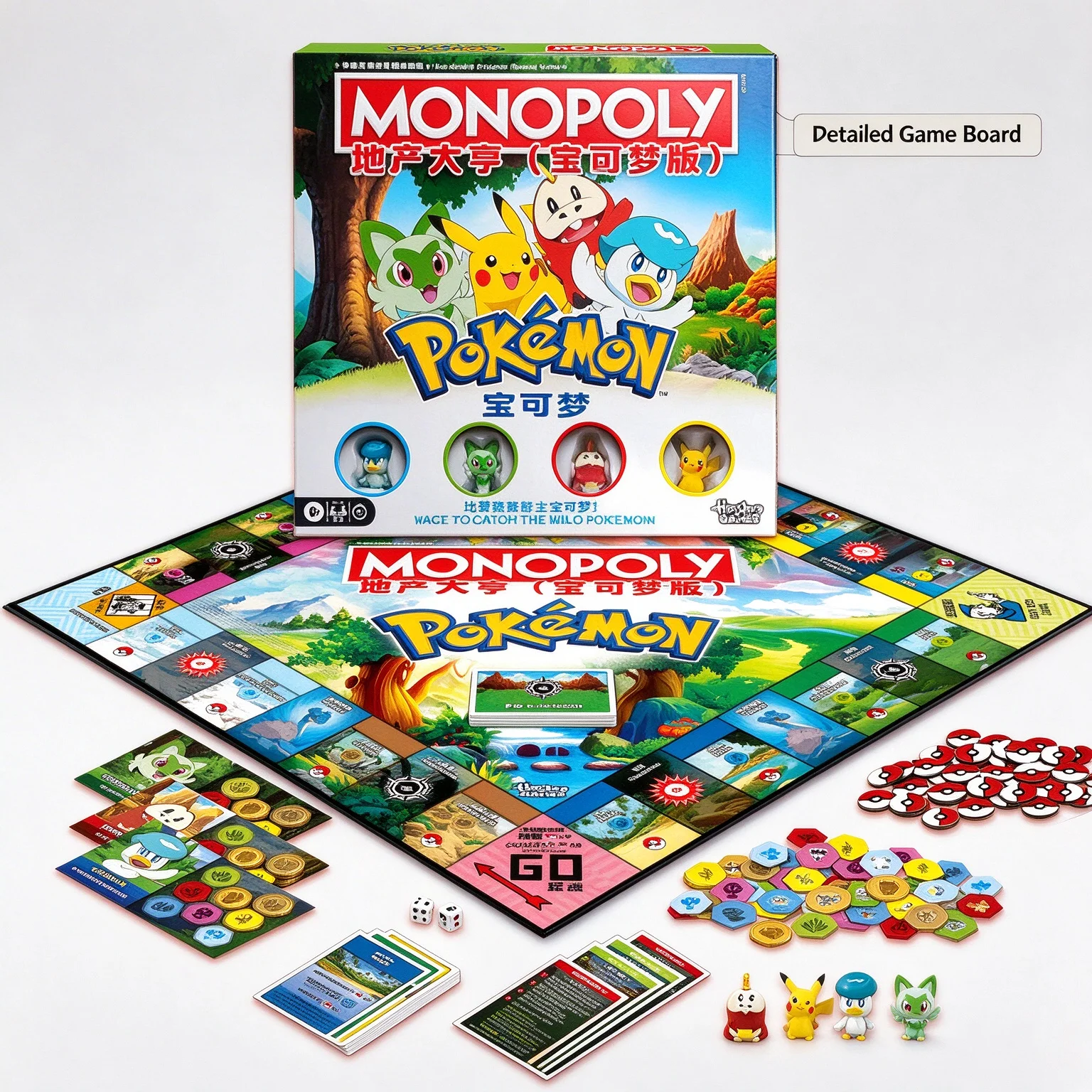 Hasbro, jeu de société Pokémon - Hasbro Game Monopoly avis et prix