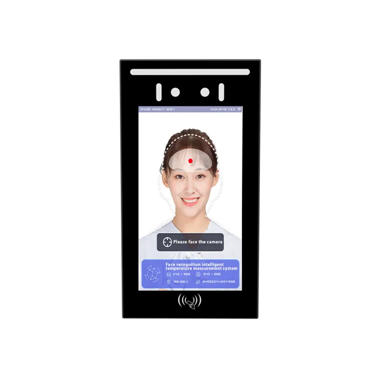 Professional Access Control Time  System Multi-language Android Smart Identity Verification Face Recognition Reset